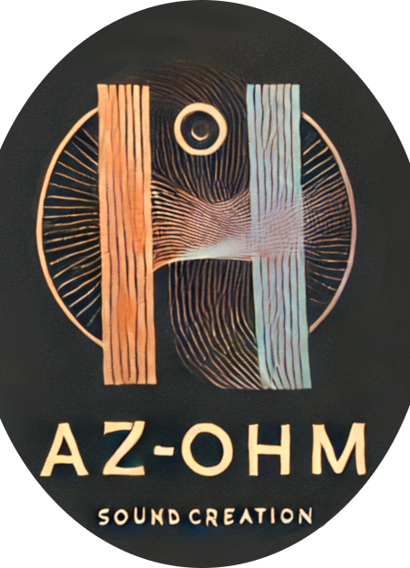 Logo AZ-oHm, créateur de musique originale pour médias et documentaires
